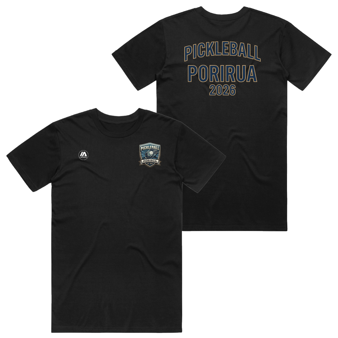 Porirua Pickleball Cotton Tee