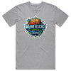 Mavericks Madness 3x3 Cotton Tee