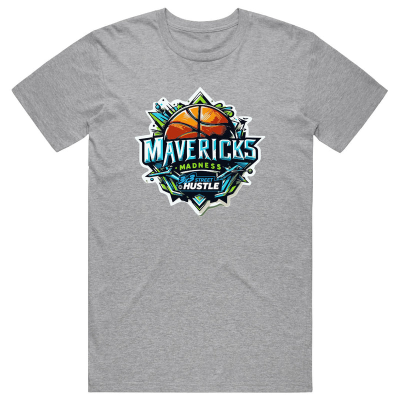Mavericks Madness 3x3 Cotton Tee