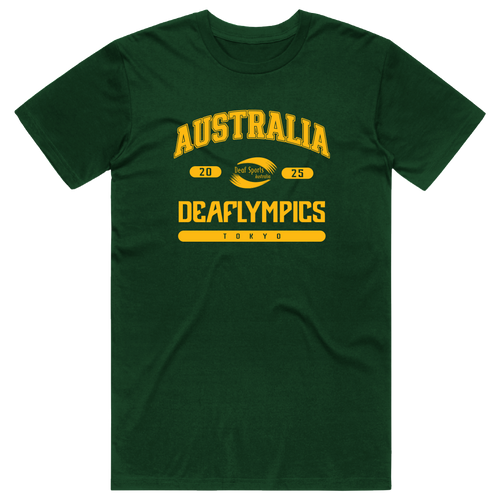 Deaflympics Australia Cotton Tee