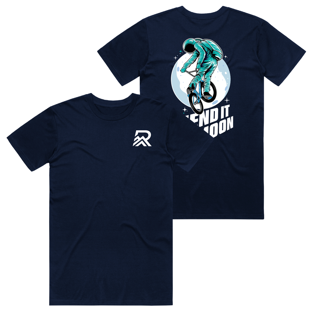 Mountain Raiders BMX Cotton Tee - Send it to the Moon