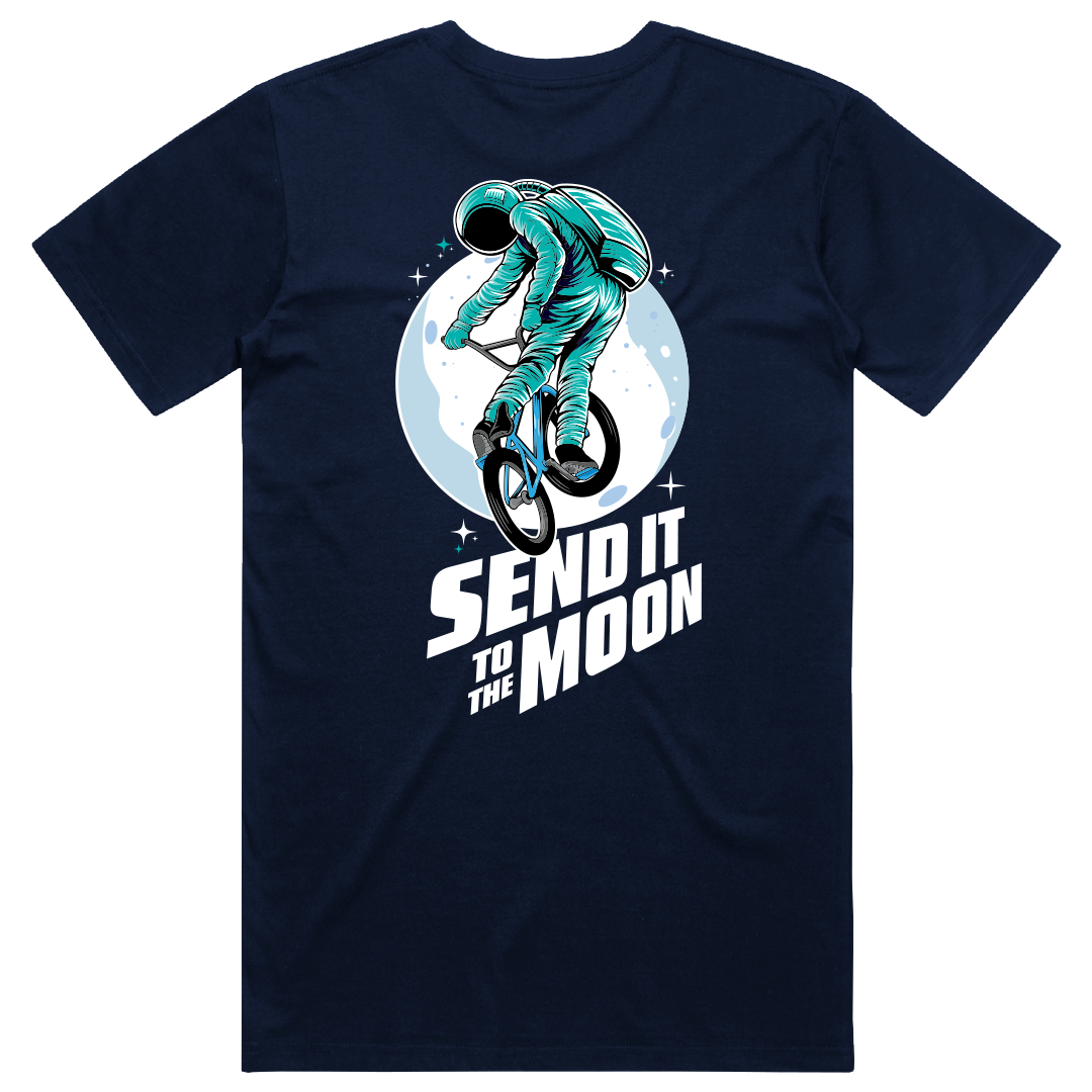 Mountain Raiders BMX Cotton Tee - Send it to the Moon