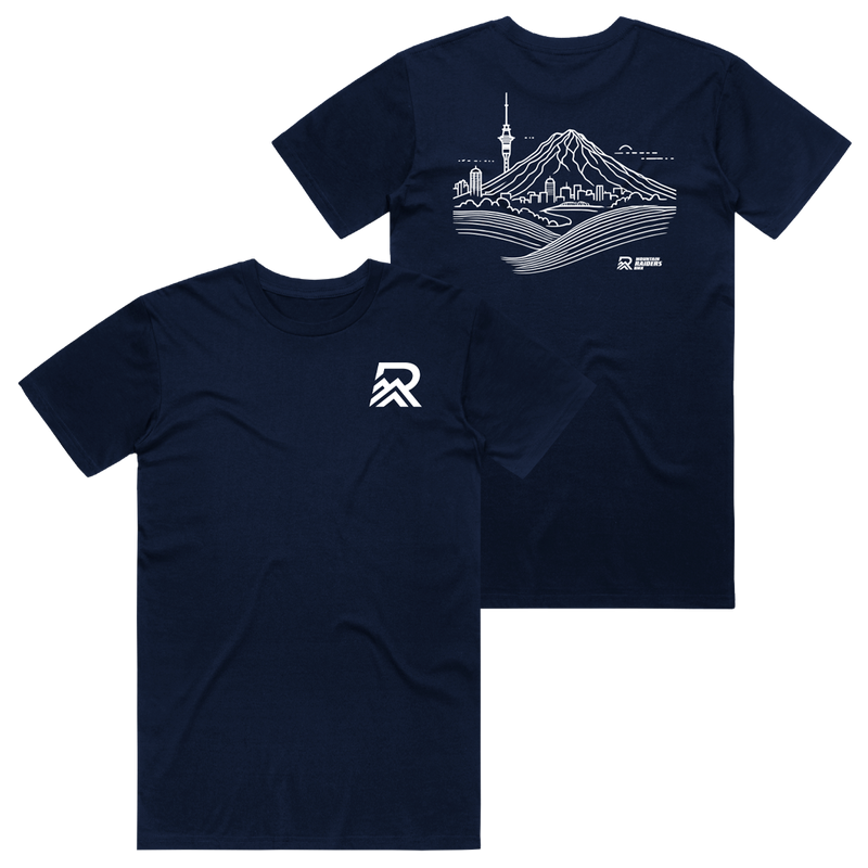 Mountain Raiders BMX Cotton Tee - Ohuiarangi