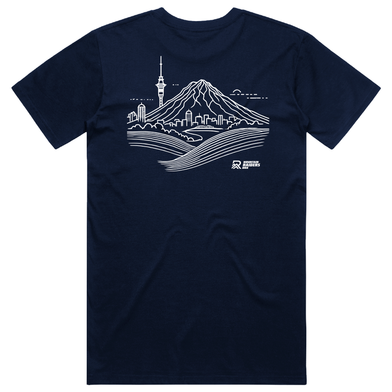 Mountain Raiders BMX Cotton Tee - Ohuiarangi
