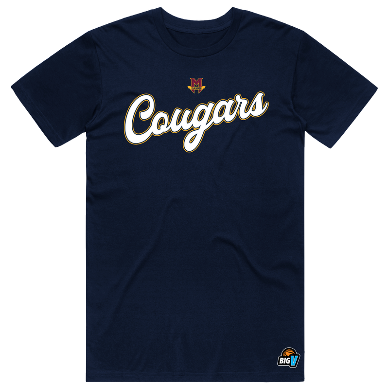 McKinnon Basketball Cotton Tee - Cursive Logo