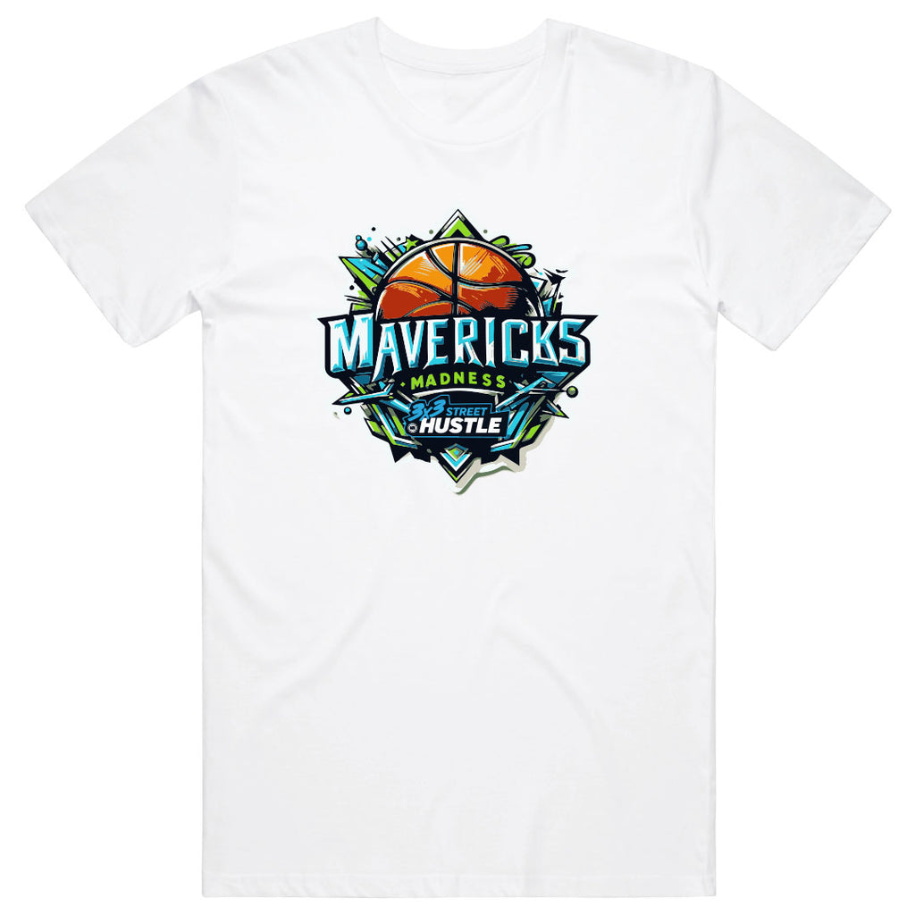 Mavericks Madness 3x3 Cotton Tee