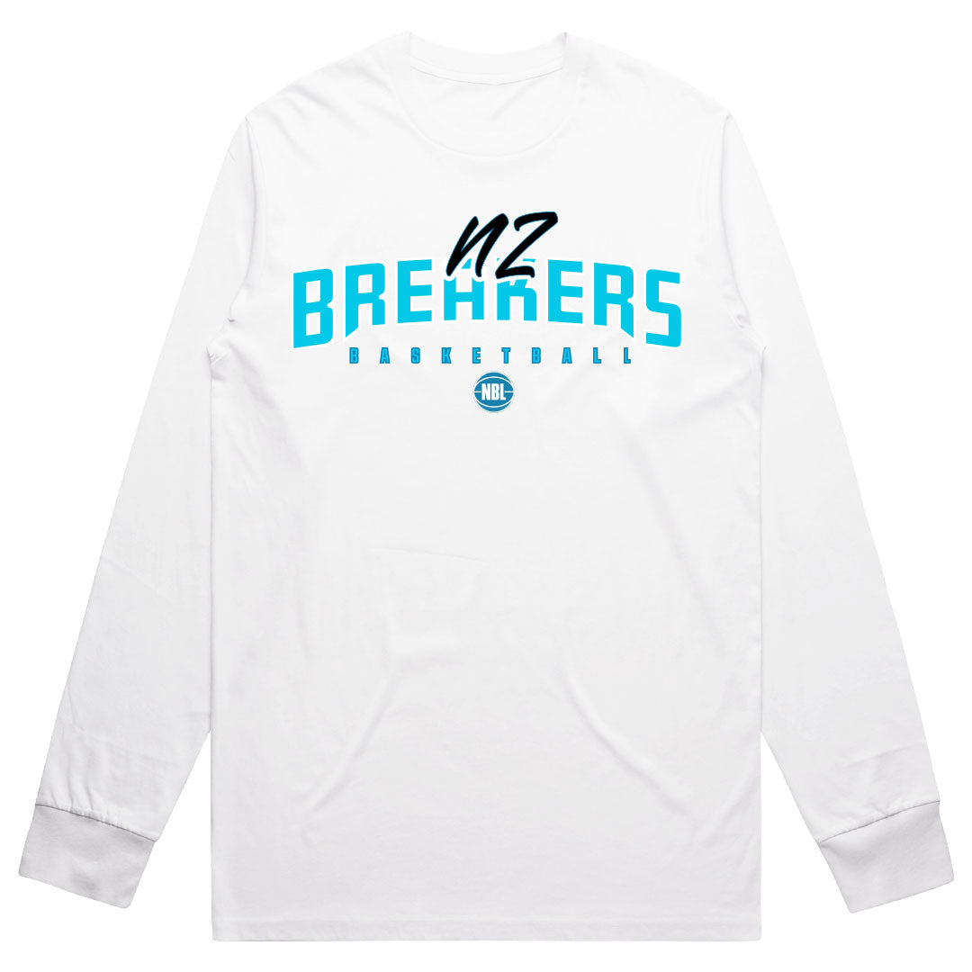 NZ Breakers NBL25 Staple LS Tee