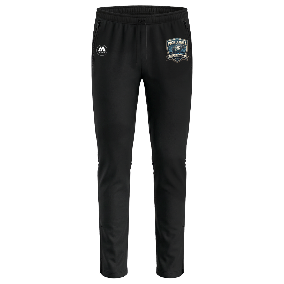 Porirua Pickleball Straight Zip Leg Trackpants