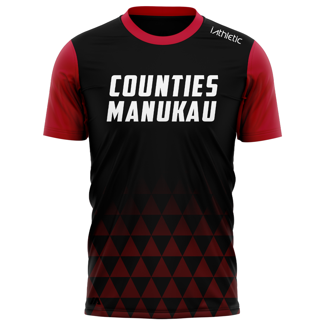 Counties Manukau Basketball Performance Warm Up Tee (Pack)