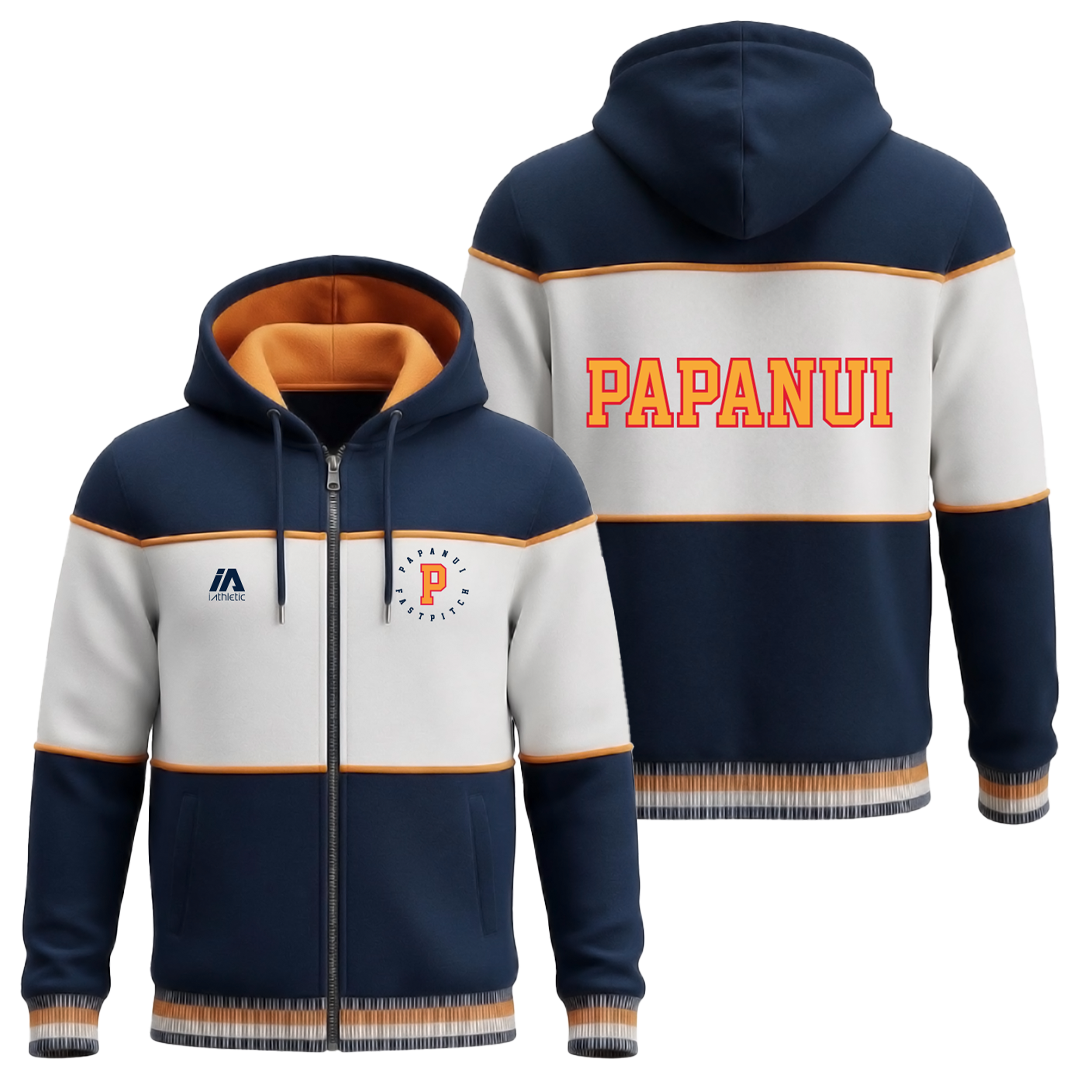 Papanui Softball Sublimated Full Zip Hoodie