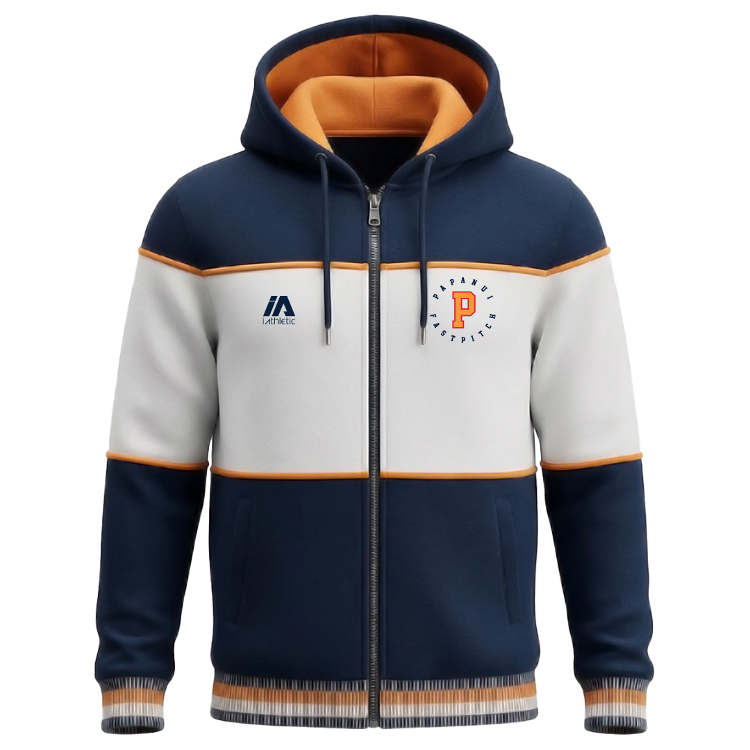 Papanui Softball Sublimated Full Zip Hoodie
