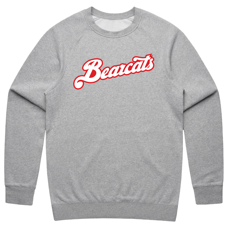 West Adelaide Bearcats Vintage Cotton Crewneck - Wordmark