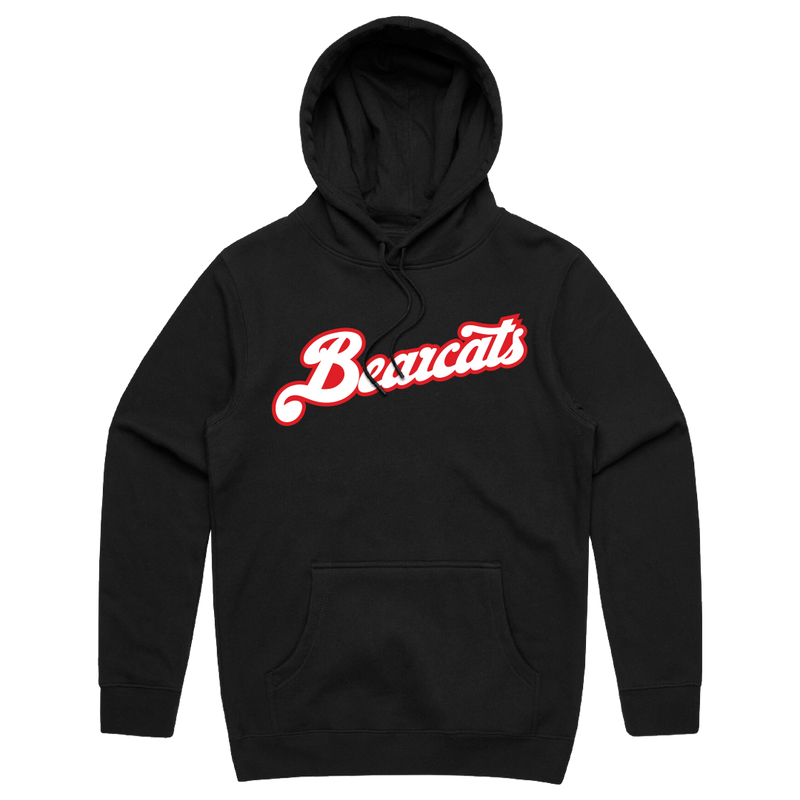 West Adelaide Bearcats Vintage Cotton Hoodie - Wordmark
