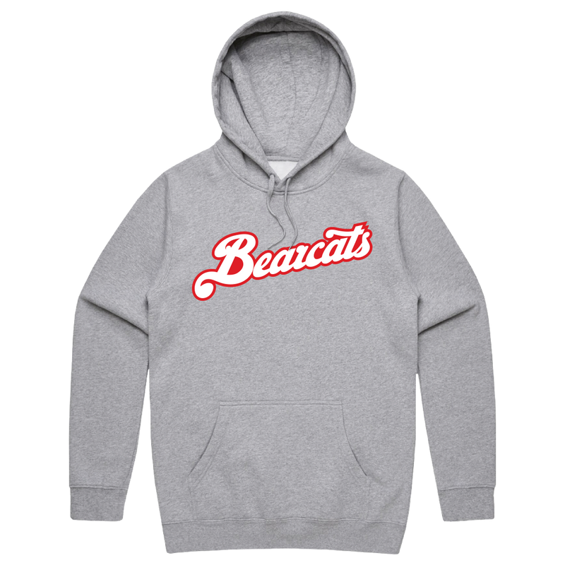 West Adelaide Bearcats Vintage Cotton Hoodie - Wordmark