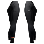West Basketball "W" Logo iElite Tights - Black