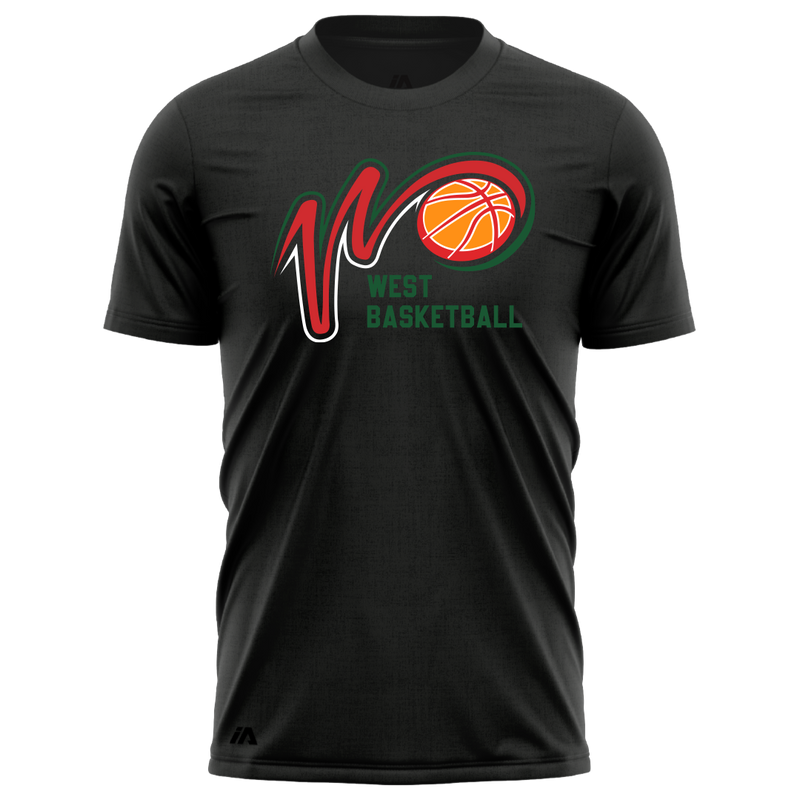 West Basketball "W" Logo Performance Tee