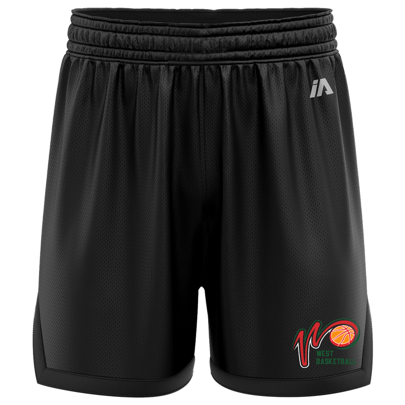 West Basketball "W" Logo Training Shorts