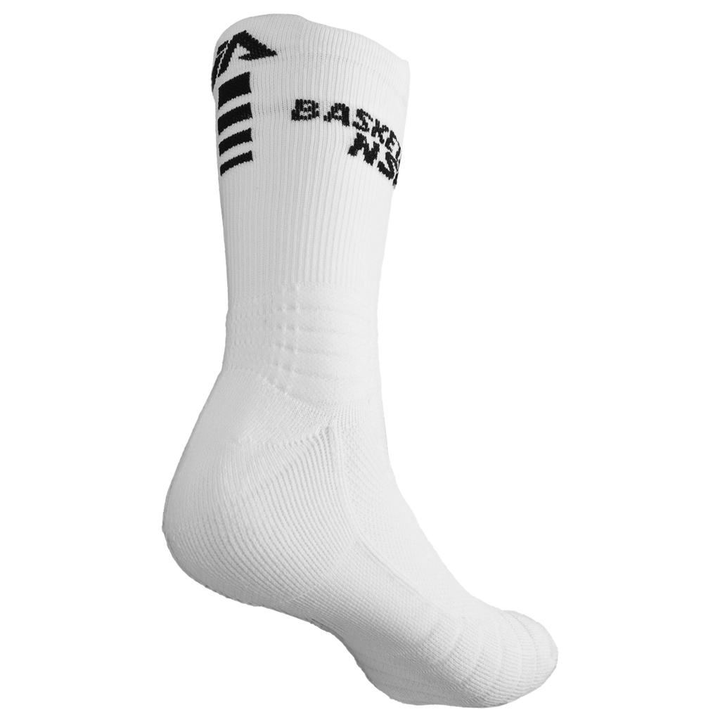 Basketball NSW Elite Socks - White/Black