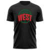 West Basketball "West" Logo Performance Tee