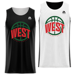West Basketball "West" Logo Training Reversible