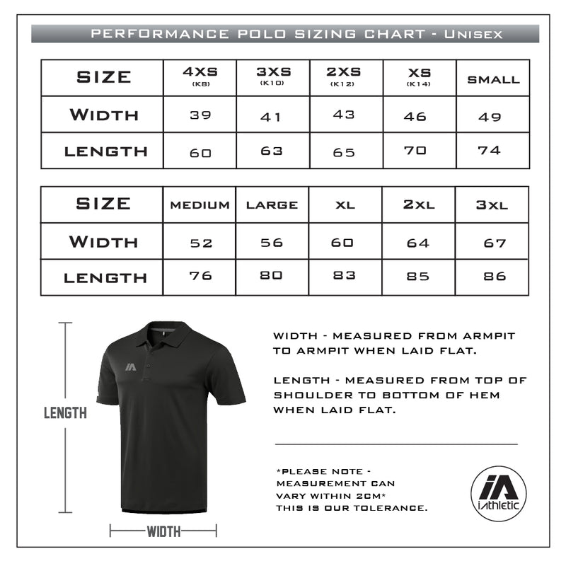 Central Coast Rebels Performance Polo