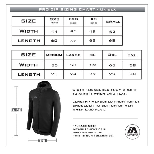 Darebin Giants Pro Zip Hoodie