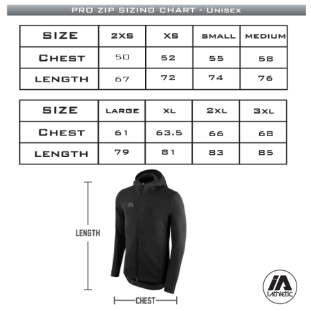 Hawthorn Titans Pro Tech Full Zip Hoodie