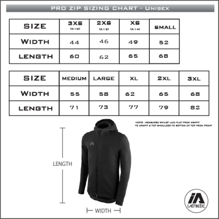 Canberra City Stallions Pro Zip Hoodie