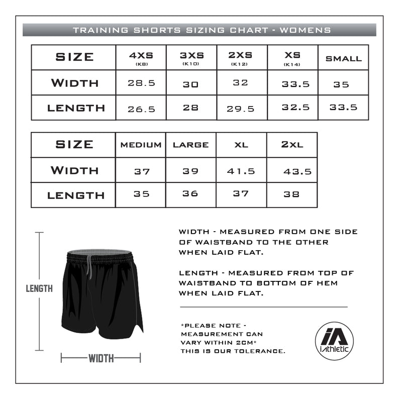 Central Coast Rebels Training Shorts
