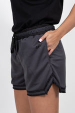 iAthletic Casual Basketball Shorts Womens - Charcoal/Black