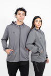 iAthletic Pro Zip Hoodie - Grey