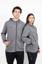 iAthletic Pro Zip Hoodie - Grey