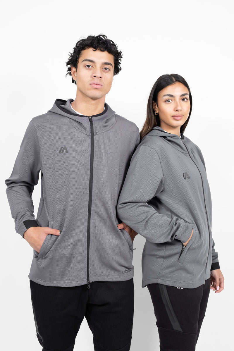 iAthletic Pro Zip Hoodie - Grey