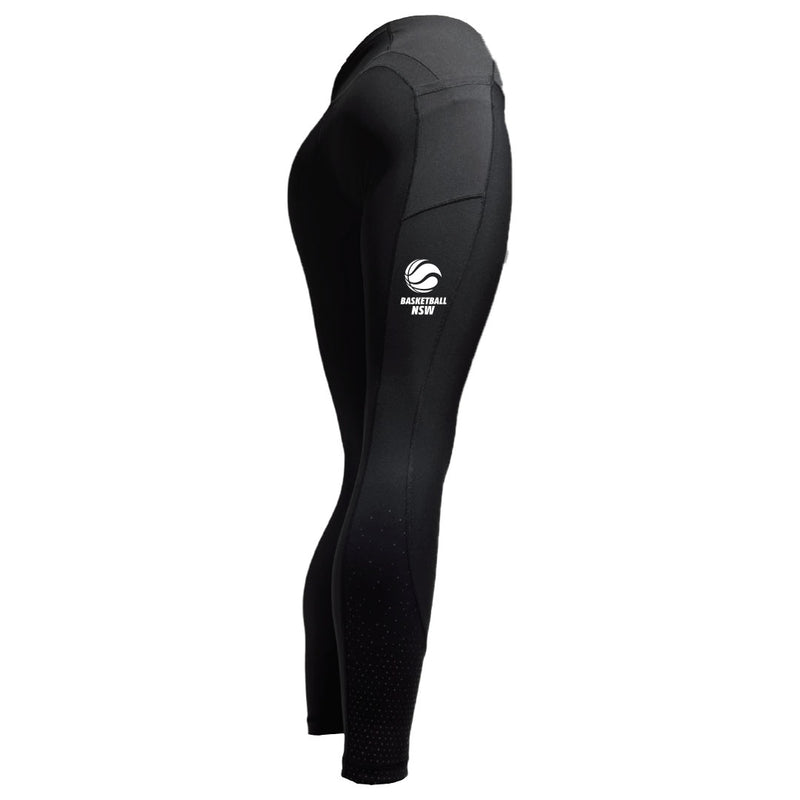 Basketball NSW iElite Tights - Black