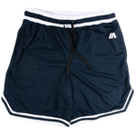 iAthletic Casual Basketball Shorts Mens - Navy/White