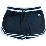 iAthletic Casual Basketball Shorts Womens - Navy/Sky Blue/White