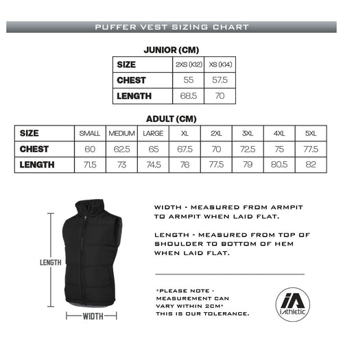 Manly Warringah Sea Eagles Puffer Vest